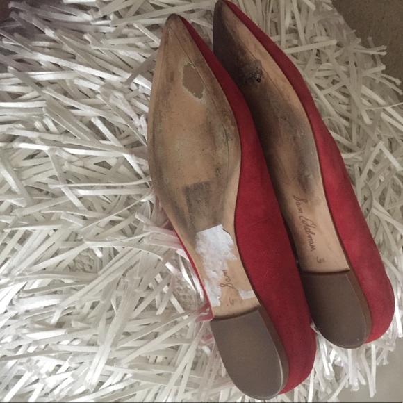 Sam Edelman Suede Rae Pointy Toe Flat - Picture 3 of 12